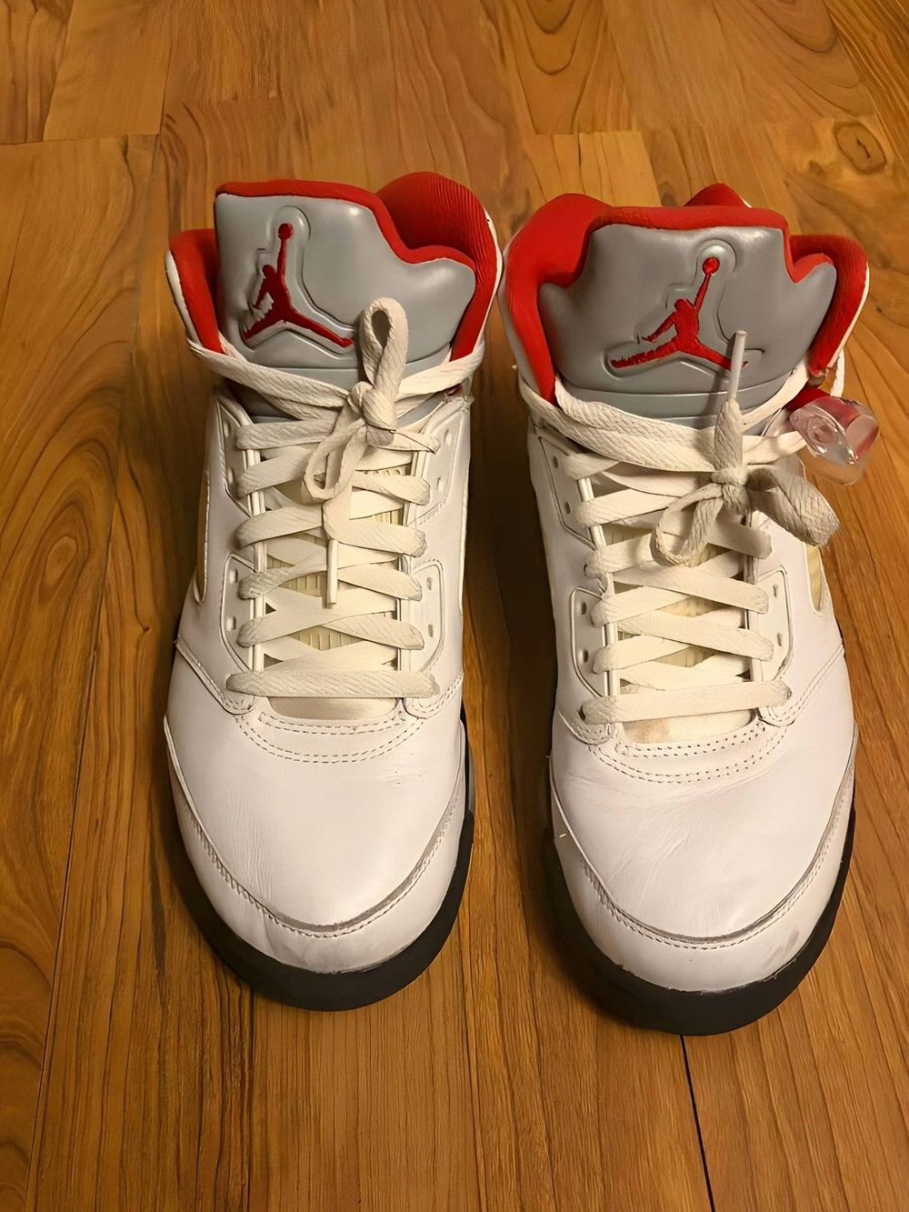 Air Jordan 5 Retro Fire Red Silver Tongue (2020)